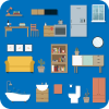 Furniture -Learn, Spell, Quiz, Draw, Color & Games