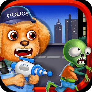 Little Puppy Hero - Zombie Run