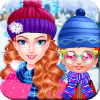 Winter Dressup And Hairdo - Snowman Salon