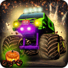 Monster Truck Racing Halloween Town