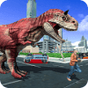 Wild Dino Attack 3D City Rampage