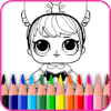 Coloring BooK For Lol Surprise Doll