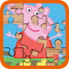 Piggy Jigsaw Puzzle For Kids Game