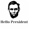 Hello President-guess Mr. President