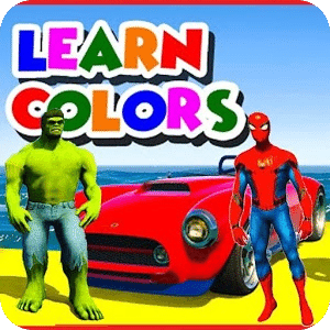 Superhero Car Stunt Racing Supercity Color Cars