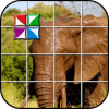 Tile Puzzle Elephant