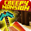 Creepy Horror Mansion Adventure. Map for MCPE