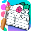 Cake Coloring Book