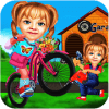 Multi Tricycle Wash Salon: Repair & Design Game