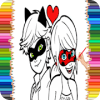 Livre De Coloriage LadyBug Et CatNoir (Miraculous)