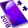 Purple Planet Puzzle Game