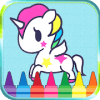 Unicorno Colouring Book and Game for kids