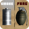 Smoke Grenade & Fragmentation Grenade in 3D