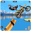 Stuntman Tricky Bike Water Stunts