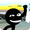 Stickman Bloody Airport