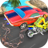 Chained Bikes VS Chained Cars: Free Racing Games
