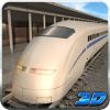 Bullet Train Subway Station 3D