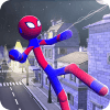 Stickman Spider Hero 3D