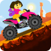 Super Dora Hill Racing : dora game free for kids