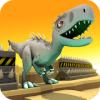 Jurassic Dino: Blue Raptor Trainer Race Game