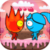 Red boy and Blue girl - Candy World Adventure