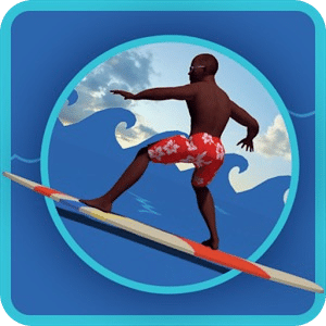 African Tsunami Surfer