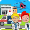 Pretend My City Hospital: Town Doctor Story Games