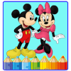 Mini mouse Coloring book