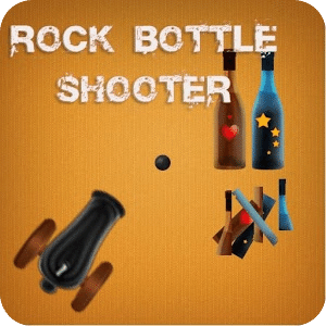 Rock Bottle Shoot Game Free