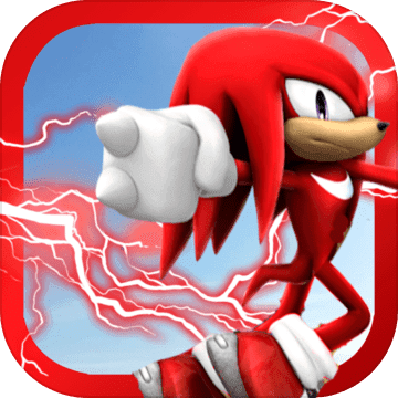 Super knuckles red sonic jump and run