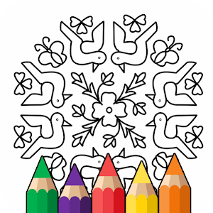 Draw Rangoli Designs- Coloring Book