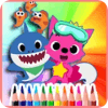 Baby Shark - Coloring Book