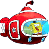 Sponge Submarine : Happy Dive Square Adventure