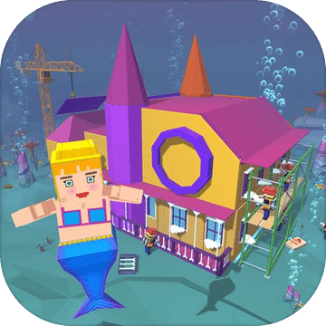 Mermaid Craft: Princess House Design Games