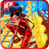 subway ladybug run super adventure bus