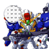 Transformer Pixel Art - Draw Robot Color by Number