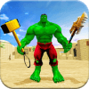 Hammer Superhero War: Incredible Bulk Monster Hero