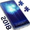 Bright Fireworks Puzzle Game