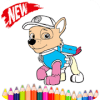 Coloring Book : PAW and Patrol