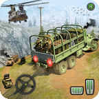 Offroad Army Transporter Truck Driver: Army Games