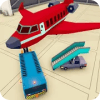 Blocky Airport Ground Flight Staff Simulator Game