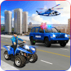 US Police ATV Quad Bike: City Gangster Chase Games