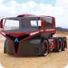 Futuristic Cargo Truck Logging: Hill Climb Driving