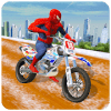 Spiderman Impossible Track Bike Stunts