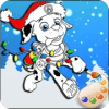 Coloring Book for Puppy patrol Christmas HD