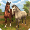 Virtual Wild Horse Family Sim : Animal Horse Games