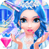 Snow Princess Salon Makeover Dress Up for Girls