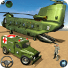 US Army Transporter Rescue Ambulance Driving Games