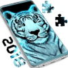White Tiger Puzzle Game