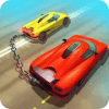 Chained Cars Against Ramp 3D